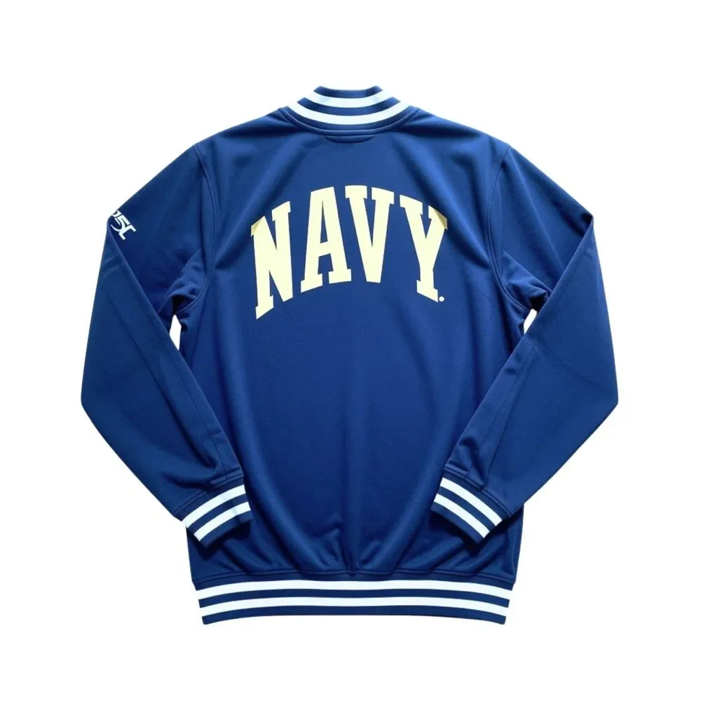 Under Armour Men's Navy Midshipmen USNA 150th Quarter Zip Jacket Medium